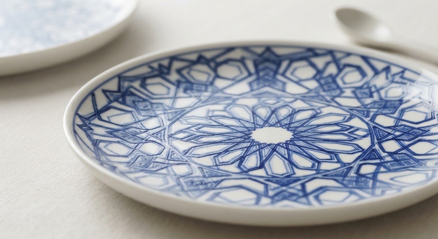 Lattice Maze Tea Set — product photo